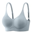 thumbnail image 3 of Women's T Shirt Bra With Push Up Padded Bralette Bra Without Underwire Seamless Comfortable Soft Cup Bra Running Bra Cup Sports Bra Woman Bras 36 C Womens Bras No Underwire Padded Maternity Strapless, 3 of 8