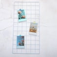 thumbnail image 4 of Uxcell 24"x12" Wire Grid Panel, 2 Pack Wall Grid Panels Board Photo Display Decor Hanging Organizer, White, 4 of 5