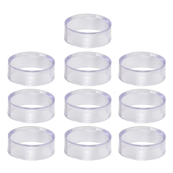 SDFGTstore 10Pcs Baseball Display Stand Clear Rings Sphere Stand for Baseball, Softball