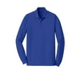 thumbnail image 3 of Port Authority Mens Long Sleeve Cotton Logo Polo. K8000Ls., 3 of 4