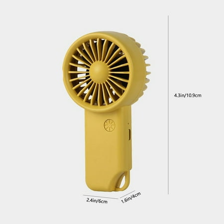 

WSBDENLK Portable Fans for Indoors Carabiner Style Mini Usb Portable Pocket Portable Mini Charging Fan Fans for Home Clearance