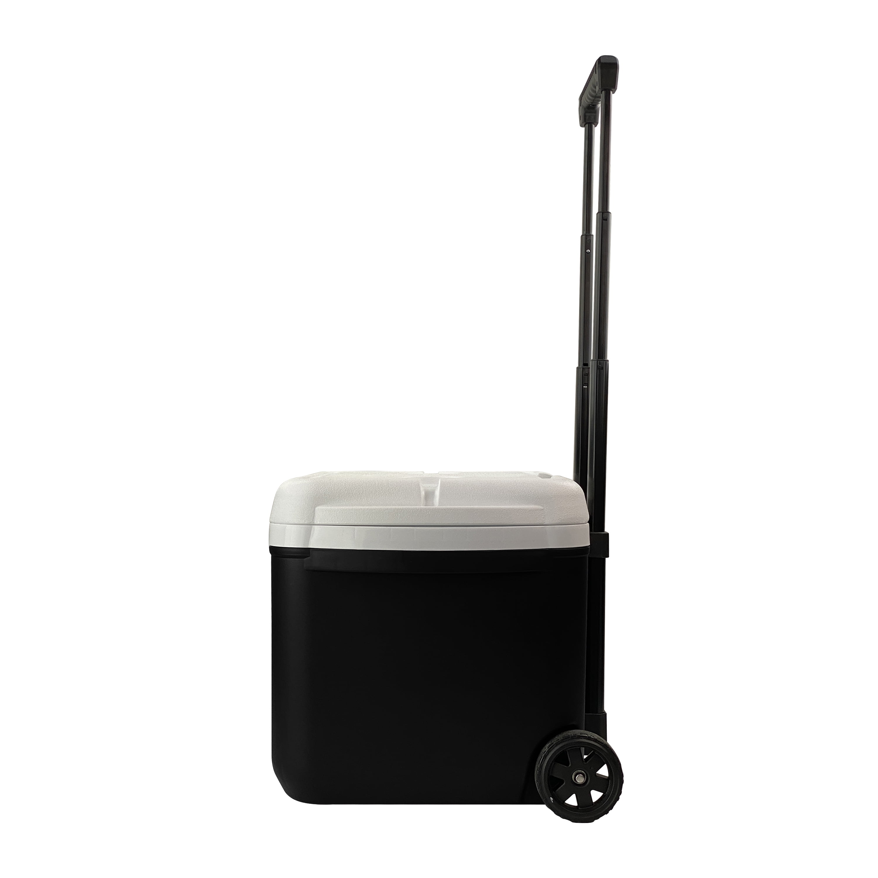 Ozark Trail 30 Quart Capacity Hard Side Wheeled Cooler, 42-Can, Rich Black