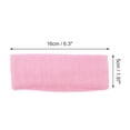 thumbnail image 4 of Unique Bargains Close-Fitting Headband Elastic Headband for Sport Light Pink 1 Pc, 4 of 6