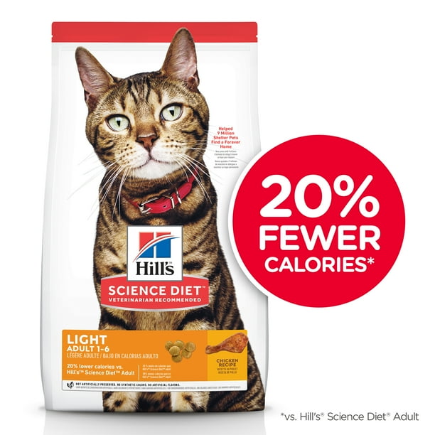 Hill's Pet Nutrition Science Diet Chicken Flavor Dry Cat Food for Adult