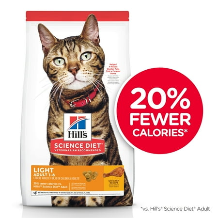 UPC: 0052742006444 | Hill s Pet Nutrition Science Diet Chicken Flavor Dry Cat Food for Adult  16 lb. Bag