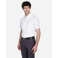 thumbnail image 2 of CORE365 88194 Men's Optimum Short Sleeve Twill Dress Shirt-White-XL, 2 of 5