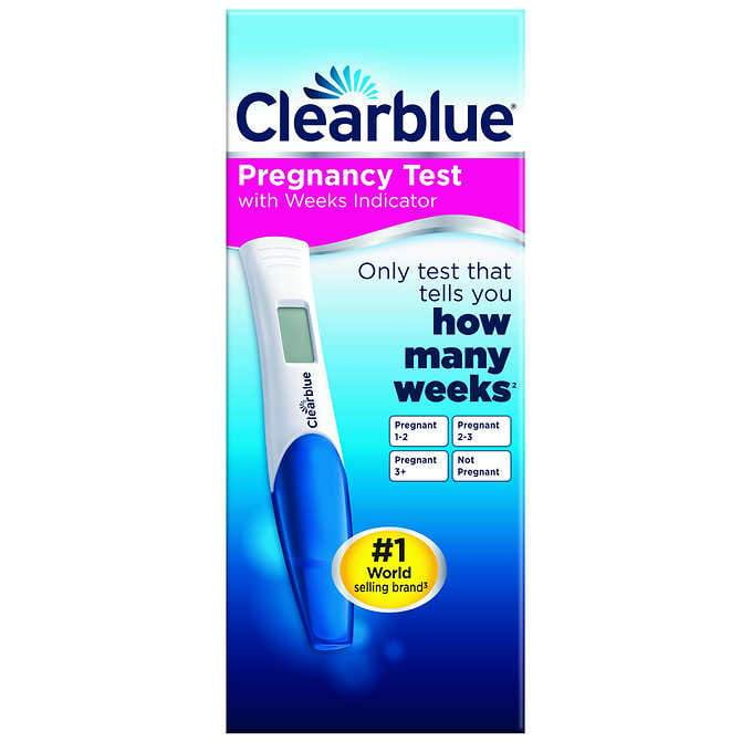 Clearblue Digital Pregnancy Test with Conception Indicator - 3 x 2 Tests |  Walmart Canada Clearblue Digital Pregnancy Test with Conception Indicator - 3 x 2 Tests |  Walmart Canada