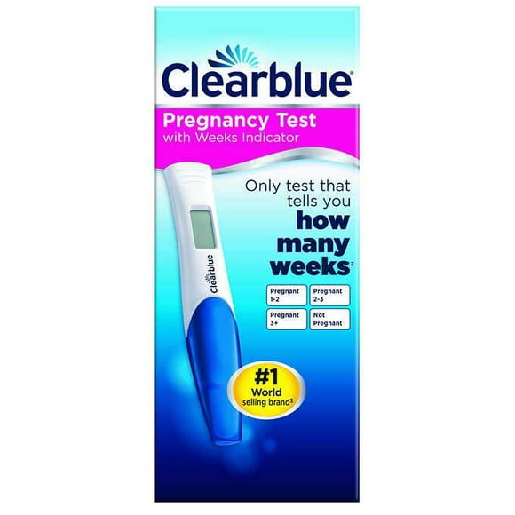 Clearblue Digital Pregnancy Test with Conception Indicator - 3 x 2 Tests