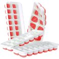 thumbnail image 3 of WRKEKC Clearance Leakproof Silicone Ice Cube Tray - Lid for Spill-Free Freezing, 3 of 6