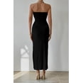 thumbnail image 2 of Vestido PRETTYGARDEN Maxi Bodycon Strapless Negro Talle S, 2 of 6