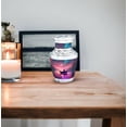 thumbnail image 7 of JAGASY Fishing Memorial Small Urn for Wife - Pink Mini Urn for Ashes Adult Male - Sunset Water Boat Decorative Urns for Human Ashes Keepsake - Handcrafted Cremation Urns for Husband - (3 Inch), 7 of 7