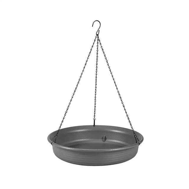 Bañera Colgante para Pájaros, Comedero Colgante para Pájaros, Bandeja Colgante para Pájaros, para Jardín, Murciélagos, Pájaros, Bandeja para Baño de Pájaros para Exteriores