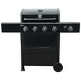 thumbnail image 1 of Kenmore - 4 Burner Gas Grill Plus Side Burner - All Black, 1 of 8