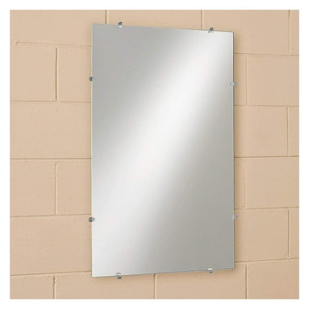 - G1218 Frameless Glass Mirror 12" x 18"