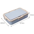 thumbnail image 2 of Bento Box - Eco Friendly, Leakproof Bento Lunch Box, Five Compartment, Wheat Fiber Bento Box for Kids and Adults, Microwave and Freezer Friendly, 2 of 8
