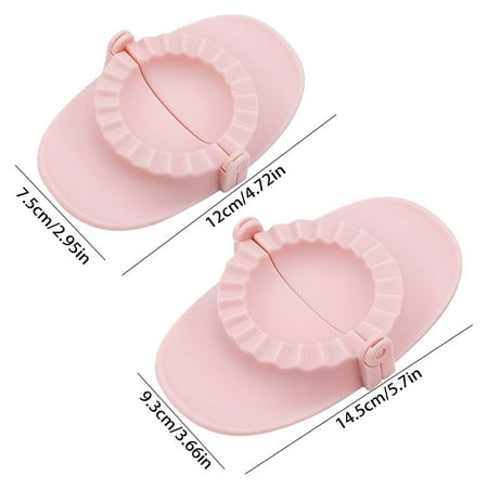 

Camping Kitchen Essentials Household Plastic Dumpling Making Machine Dumpling Making Tool Manual Dumpling Making Combination 2-Piece Set Oil Angle Dumpling Dumpling Clip 2pcs