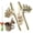 Mix-2pcs, variant on 2 Pcs Handmade Toe-tal Straw, 2026 New Ceramic Reusable Shaped Drink Sticks, Novelty Foot Straw Funny, Dark Humor Gag Gift for Prank Lovers, for Parties, Gag Gifts, and Home Office Use