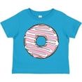 thumbnail image 3 of Inktastic Pink Donut, Doughnut, Glaze, Icing, Frosting Boys or Girls Toddler T-Shirt, 3 of 5