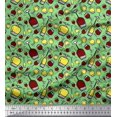 thumbnail image 1 of Soimoi Silk Fabric Bottle & Wine Glass Bar Print Fabric by Yard 42 Inch Wide, 1 of 5