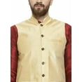 thumbnail image 2 of Mens Indian Pakistani Wear Bollywood Style Festive Designer Silk Blend Kurta Set, 2 of 2