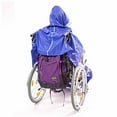 thumbnail image 3 of Inteprter Poncho transparente para silla de ruedas, capa impermeable para lluvia, material eléctrico para silla de ruedas, fácil de limpiar, Paraguas de lluvia S, 3 of 6