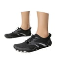 thumbnail image 3 of KANG Fashion Men's & Women's Outdoor River Trekking Shoes, Breathable Mesh Water Shoes, Non- All-Terrain Sneakers for the Beach, Fitness, Cycling, and Athleisure Black 43, 3 of 6