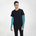 thumbnail image 4 of Bingfone Farmers Gardening Sleeves Sun Protection Arm Cooling Sleeves for Women Men with Thumb Hole - Sea Turtle, 4 of 7
