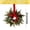 #2*6, variant on 6 Pack Mini Christmas Cabinet Wreaths,10.6 Inch Artificial Cypress Small Wreath with Red Velvet Bow & Red Berries,Xmas Hanging Wreath for Kitchen Cabinet Window Door Holiday Decor