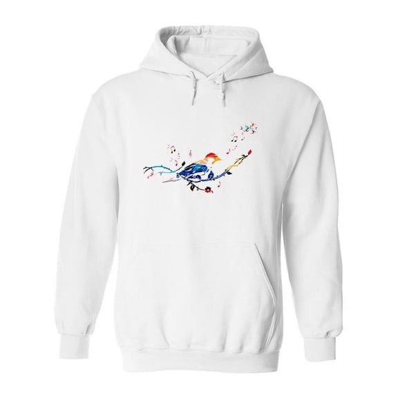 Bird With Hummingbirds Hoodie Women -Image by Shutterstock, Female Large
