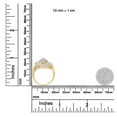 thumbnail image 6 of 10kt Yellow Gold 1ct TDW Diamond Cocktail Ring (H-I,I1-I2), 6 of 8