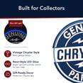 thumbnail image 5 of American Art Decor Vintage Chrysler LED Plaque Sign - Retro Lighted Wall Decor for Man Cave, Garage, Mechanic Shop, Bar, Workshop - Classic Automotive Neon-Style Sign, 5 of 7