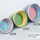 thumbnail image 3 of Advancent Lavabo portátil para viajar Fácil de almacenar y liviano Lavabo seguro Plegable Ahorro Almacenamiento y organización del hogar Verde L, 3 of 6