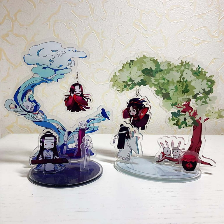 Anime Cartoon Acrylic Model Stands Figure Model Toys - Mo Dao Zu Shi, Lan  WangJi,Wei Wuxian, Grandmaster of Demonic, Fans Gift, 5.9'' I 