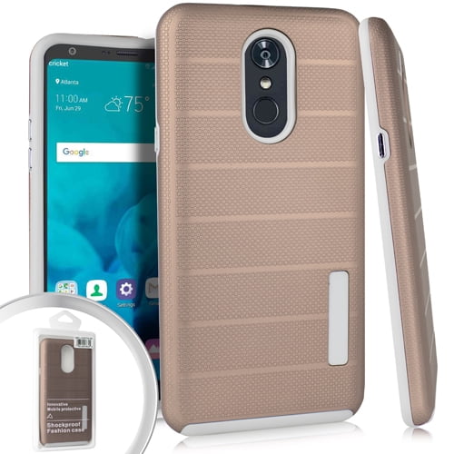 For Lg Stylo 4 Delux Brushed Case Rose Gold