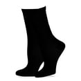 thumbnail image 2 of TeeHee Women's Value 12-Pack Fun Crew Socks (Black-White-Grey), 2 of 4