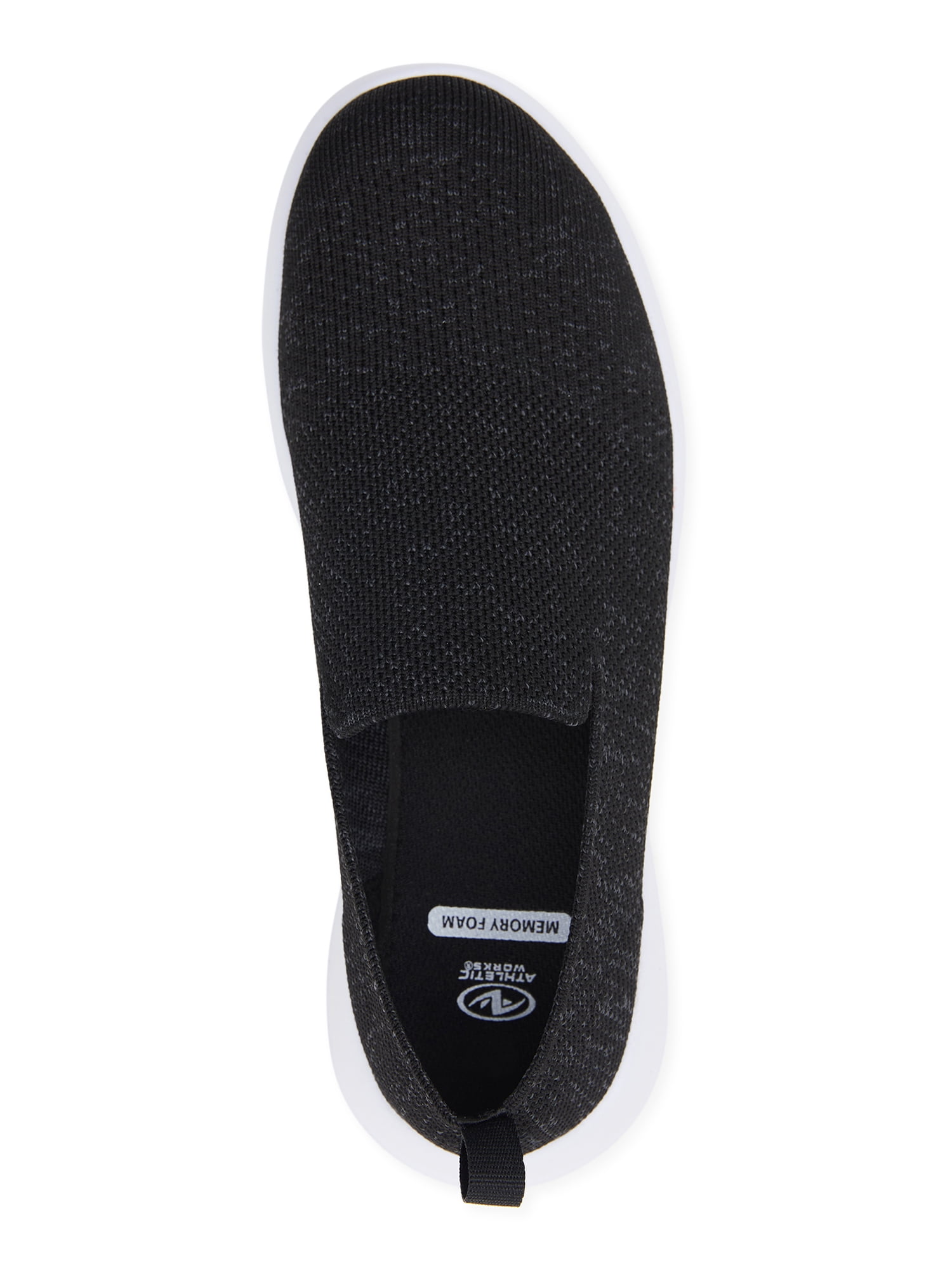 Athletic Works Women's Comfort Low Vamp Slip On Sneaker, Wide Width Available