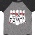 thumbnail image 4 of Inktastic Beat Up Bowling Pins Boys or Girls Baby Bodysuit, 4 of 5