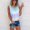 Sky Blue, variant on Tie Dye Tank Top Women Gradient Color Tank Top Athletic Tank Tops Plus Size Tank Tops Womens Pleated Tops Wide Strap Tank Tops Womens Sleeveless Tops Blue L