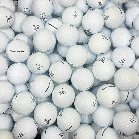 Mulligan - 75 Vice Mix AAA Recycled Used Golf Balls, White