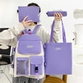 thumbnail image 7 of ibiyuan School Backpacks Lightweight Versatile Durable School Bag Set for Ages 5th 6th 8th 10th, Middle Elementary, High School, Travel, Weekend Outings, 7 of 7