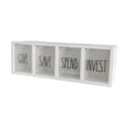 thumbnail image 3 of Alcancía de madera, caja para ahorrar dinero, billetes, monedas, ideas para regalar en año Nuevo, contenedor para guardar monedas, tarro para niños Blanco, 3 of 8