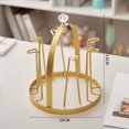 thumbnail image 4 of justharion Iron Cup Drying Rack Hold 6 Cups Freestanding for Countertop Kitchen Shelf, 4 of 9