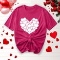thumbnail image 2 of Camisetas de Manga Corta para Mujeres, Camiseta de Cuello Redondo Impresa de Moda, Primavera Y Verano Casual, 2 of 8