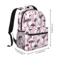 thumbnail image 2 of Fotbe Pineapple Flamingo Mochila Casual con Estampado para Escuela, Viajes y Actividades al Aire Libre - Duradera, Ligera y Cómoda, 2 of 5