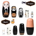 thumbnail image 3 of Matrioska rusa Nesting Dolls Tongan para Halloween, 5 unidades, 15 cm, 3 of 7