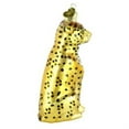 thumbnail image 7 of Old World Christmas Ornaments: Wildlife Animals Glass Blown Ornaments for Christmas Tree, Leopard, 7 of 7