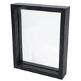 thumbnail image 1 of HEALEEP Double-Side Butterflies Case Flower Display Case Black Wood Decorative Item 1Pcs, 1 of 8
