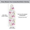thumbnail image 6 of HELLHERO Table Top Ironing Board Cover Protector 15x54 Inch Iron Board Cover Soft and Comfortable Hook and Loop Elastic Edge, Merry Christmas Watercolor Mixed Floral, 6 of 6