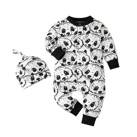 

Newborn Baby Footed Pajamas One Piece Infant Girls Boys Footie Onesies Sleeper Cotton Sleepwear Outfits