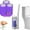 Lavender Scent, variant on Disposable Toilet Cleaning System: Toilet Brush & Holder Kit with 18PCS Pre-Soaked Cleaner - One-Click Release, Hygienic Cleaning System for Toilet Bowl, Bathroom, Sink Surfaces (Lemon Scent)